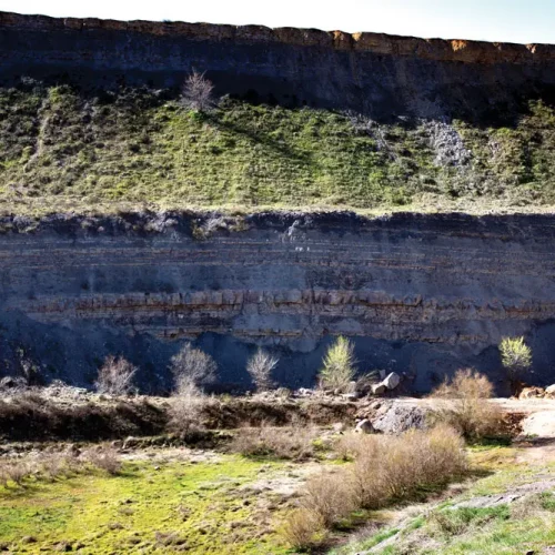 Monumento Natural Carbonífero Puertollano (foto M. Inda)