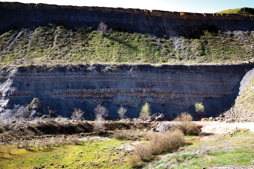 Monumento Natural Carbonífero Puertollano (foto M. Inda)