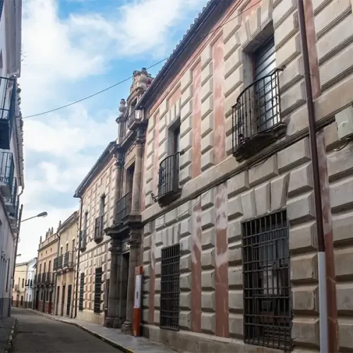Almadén. Casa Academia de Minas fachada (M. González Nieto)