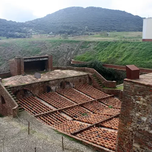 Almadén. Horno de aludeles (M. González Nieto)