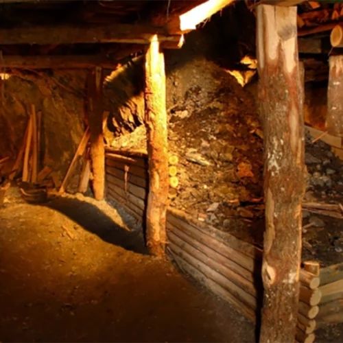Almadén. Interior de la mina (L. Mansilla)