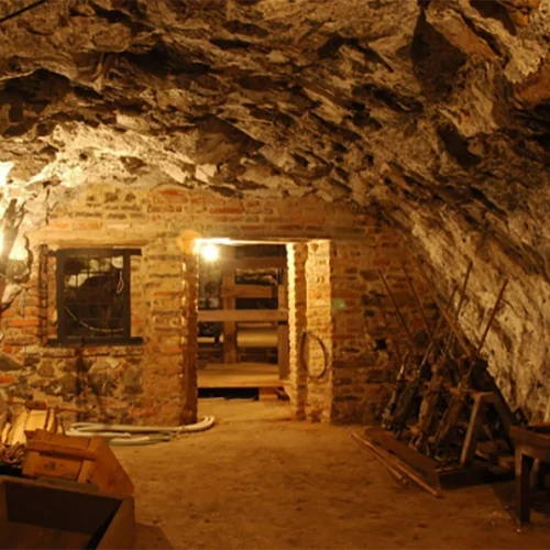 Almadén. Interior de la mina (L. Mansilla)
