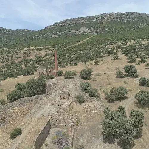 El Encinarejo. Vista aérea (M. González Nieto)