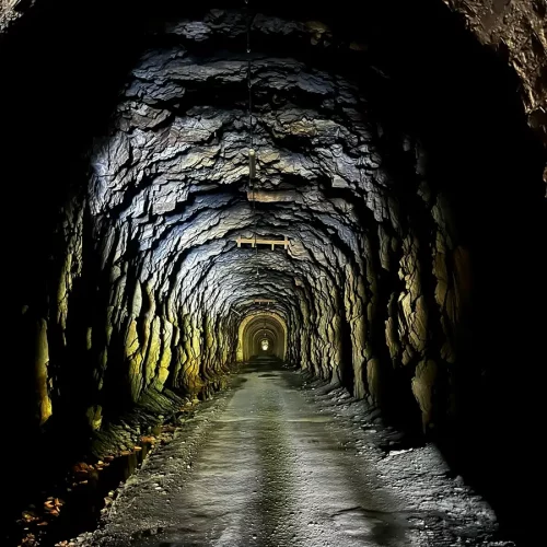 El Horcajo. Túnel de acceso (M. González Nieto)