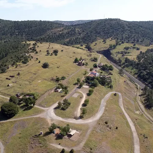 El Horcajo. Vista aérea (M. González Nieto)