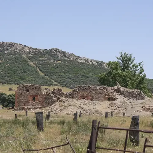 La Romana. Tolvas del lavadero antiguo (M. González Nieto)