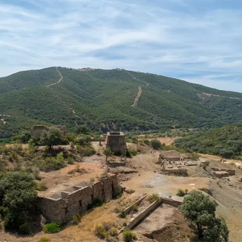 Los Pontones. Vista aérea (M. González Nieto)