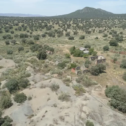 Mina de las Panaderas. Escombreras (M. González Nieto)