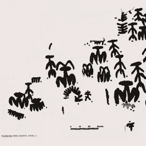 Peña Escrita. Panel 1 (A. Caballero Klink)